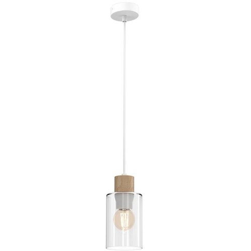  Luster na kablu MADERA 1xE27/60W/230V bela/drvo Cene