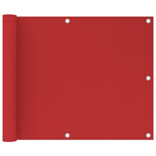Furnova Balkonsko platno rdeče 75x300 cm HDPE, (21918792) Cene