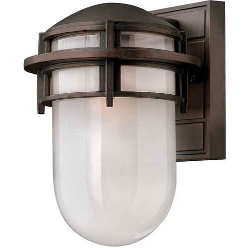 Elstead Lighting Elstead Reef 1 majhna zunanja stenska svetilka, viktorijanska bronasta, IP44, E27, (22099980) Cene