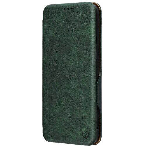 Techsuit Safe Wallet Plus preklopna futrola za Honor Magic8 Lite &amp;ndash; tamno zelena Slike