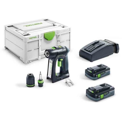 Festool Baterijska bu&scaron;ilica/odvijač C 18 HPC 4,0 I-Plus, 576435 Cene