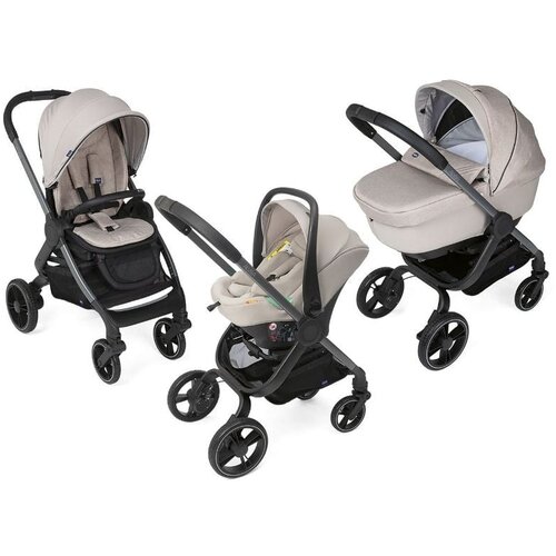 Chicco Kolica Trio Alysia I-Size, Krem Slike