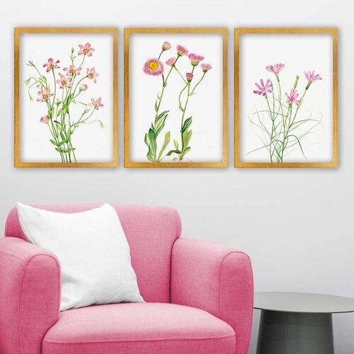 Wallity Set uramljenih slika 3AC_32613479, 3 Dela Cene