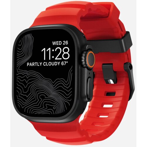  Narukvica za Apple watch Nomad Rocky Point black Magma 44/ 45/ 46/ 49 mm Slike