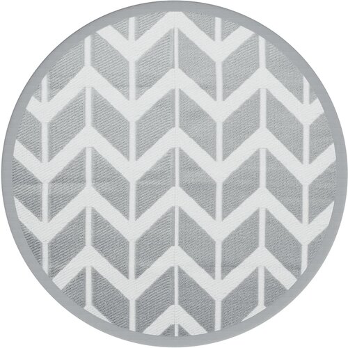 Maison Chic Zunanja Preproga, Rug siva &amp;Oslash;200 cm PP, (22122865) Slike