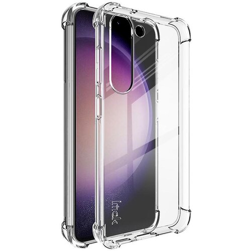 INORCO IMAK Za Samsung Galaxy S23 prozoren TPU ovitek za telefon, zračna blazina, hrbtni pokrov, odporen proti padcem, (22036758) Slike