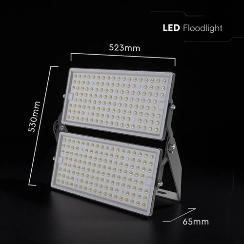  LED reflektor LED/500W/230V 4000K IP65 siva Slike