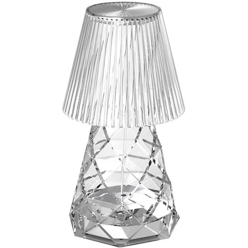New Garden Namizna svetilka prozorno steklo vklj. LED polnilna IP44 - Lola 20 Lux Cene