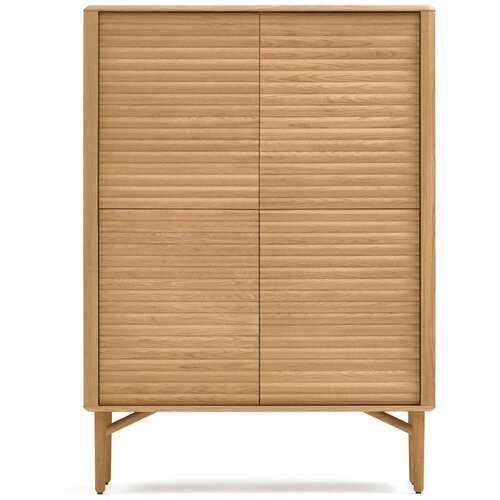 Kave Home Ormarić u dekoru hrasta u prirodnoj boji 104,5x144x40 cm Lenon &ndash; Cijene