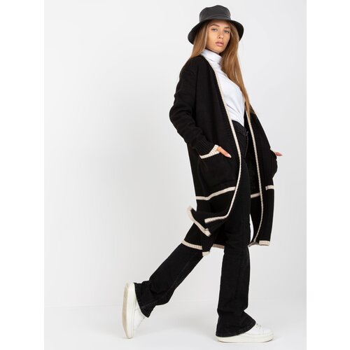 RUE PARIS Sweater-LC-SW-0340.42P-black Cene