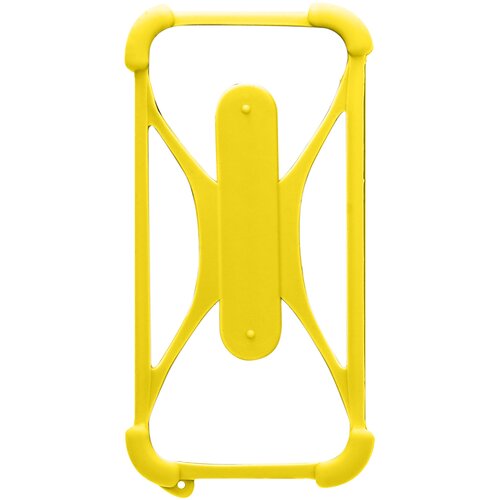 Avizar Univerzalna torbica za pametni telefon, odporna na udarce, vogali odbijaca in stojalo - rumena, (20640298) Cene