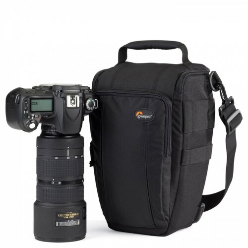 Lowepro Toploader Zoom 55 AW II crna torba torba za digitalni fotoaparat Slike