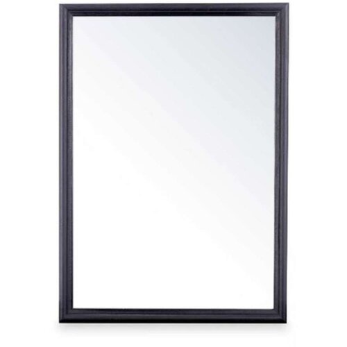  Zidno ogledalo LM35-4-11 Crna 50 x 70 x 50 cm Drvo Pravokutno Cijene