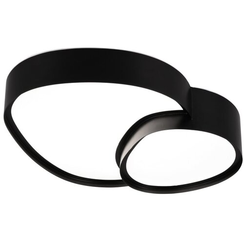 Tri O Crna LED stropna svjetiljka 36x43.5 cm Rise &amp;ndash; Slike