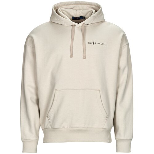 Polo Ralph Lauren SWEATSHIRT CAPUCHE EN MOLLETON AVEC BRANDING Bež Cijene