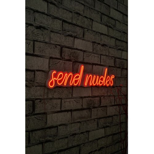 Wallity Zidna LED dekoracija Send Nudes Red Cene
