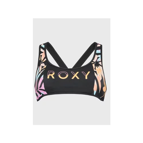 Roxy Gornji del bikini Active ERJX304962 Črna