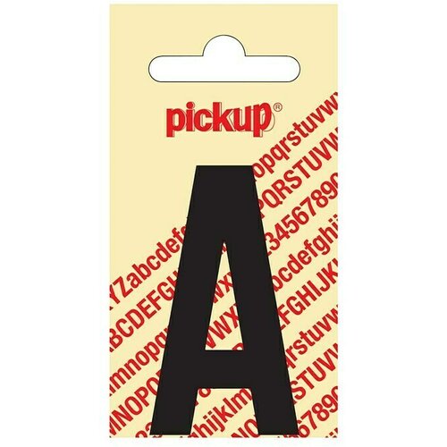 Pickup Naljepnica (Motiv: A, Crne boje, Visina: 60 mm) Slike