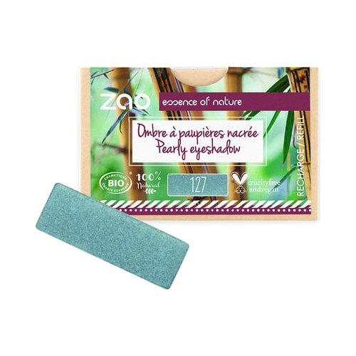 Zao Rectangle senčilo - polnilo - 127 Pearly Peacock Blue Cene