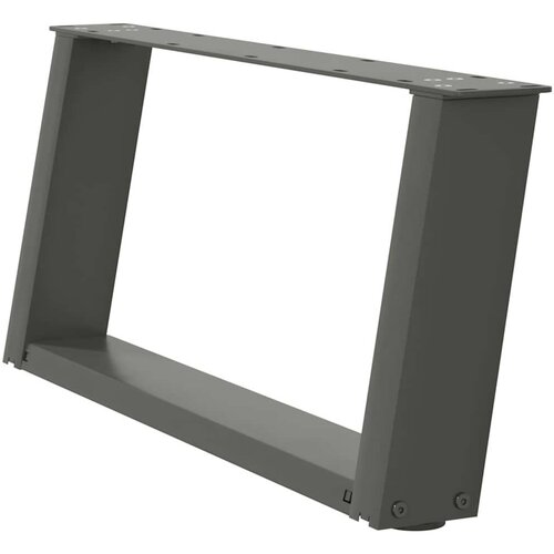  Noge stolića za kavu U-oblika 2 kom antracit 70x(30-31)cm čelik Slike