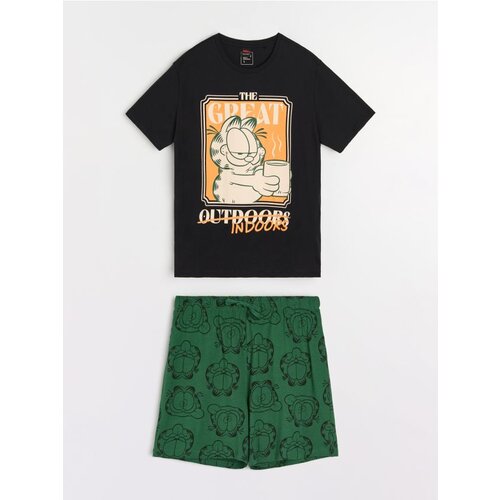 Sinsay Pamukna dvodijelna pidžama s printom Garfield Cijene