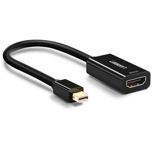 Ugreen 40360 prilagodnik za video kabel 0,25 m Mini DisplayPort HDMI Črna Slike