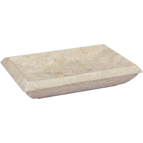 vidaXL Umivaonik krem boje 50 x 35 x 10 cm mramorni Cene
