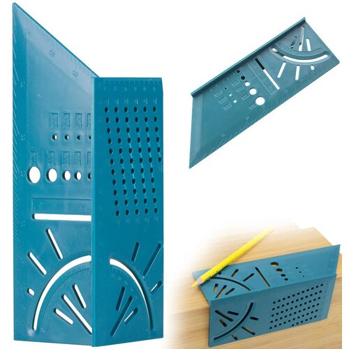 VERKGROUP Univerzalni japonski mizarski kotnik 3D 20cm, (20502447) Cene
