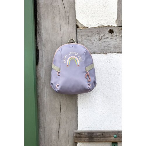L&amp;auml;ssig Tiny Ruksak Outdoor Rainbow pastel lilac Slike