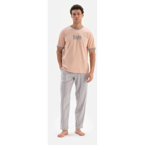 Dagi Pajama Set - Pink - Graphic Cene