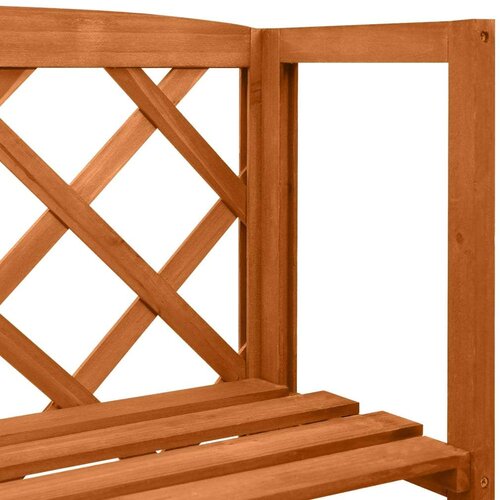 VidaXL re&amp;scaron;etka s policama 55 x 30 x 140 cm od masivne jelovine Slike