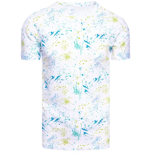 DStreet White men's T-shirt with print