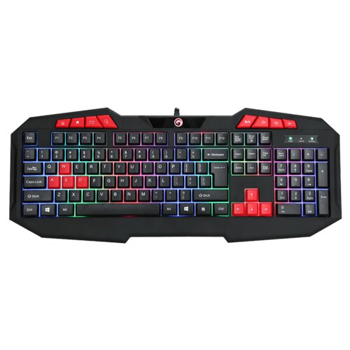 Marvo K602 EN ŽIČNA MEMBRANSKA TIPKOVNICA RGB Slike
