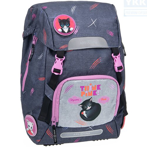 Ars Una Think Pink easy-pack &scaron;olska torba, nahrbtnik 27x38x18 cm Cene