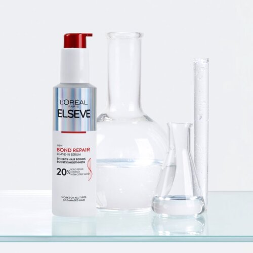 L&amp;acute;Or&amp;eacute;al Paris Elseve Bond Repair nega brez spiranja za po&amp;scaron;kodovane lase 150 ml Slike