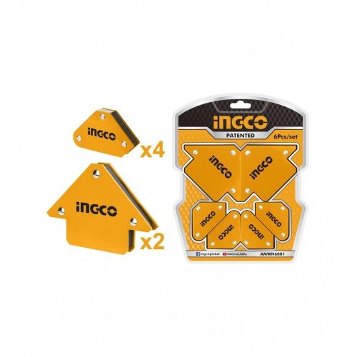 INGCO TOOLS Držači magnetni za varenje 6/1 AMWH6001 Slike