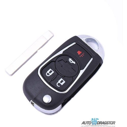 888 Car Accessories kućište oklop ključa 2 dugmeta za chevrolet ima tri dugmeta + panic taster ACWKS186 Slike