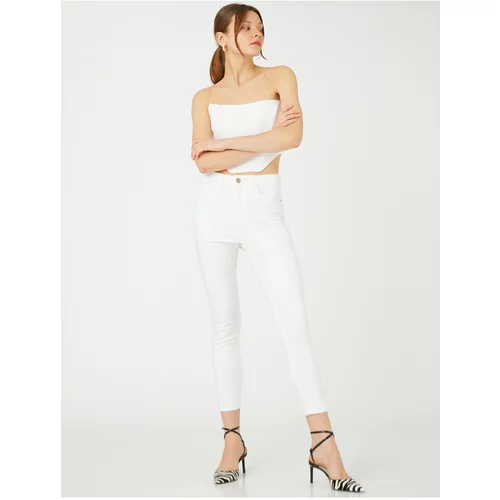 Koton Jeans - White - Skinny