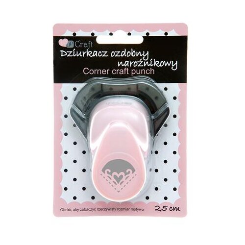  Bušilica ugaona 2.5 cm - motiv Srce (pribor za scrapbooking) Cene