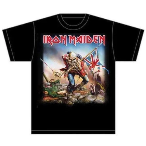 Iron Maiden majica Trooper XL Črna