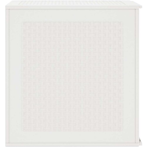  skladi&amp;scaron;na kutija za vrt bijela 55x53x57 cm PP Slike