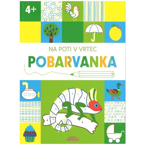 Grahovac Na poti v vrtec 4+, Pobarvanka Cene