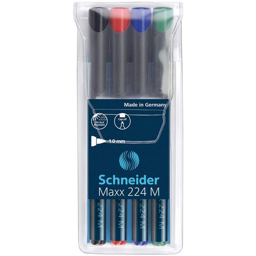 Schneider Marker OHP 224 M 1,0 mm, 4 kosi Cene