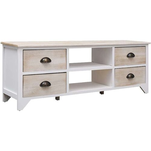 VidaXL TV omarica 108x30x40 cm trden les pavlovnije Slike