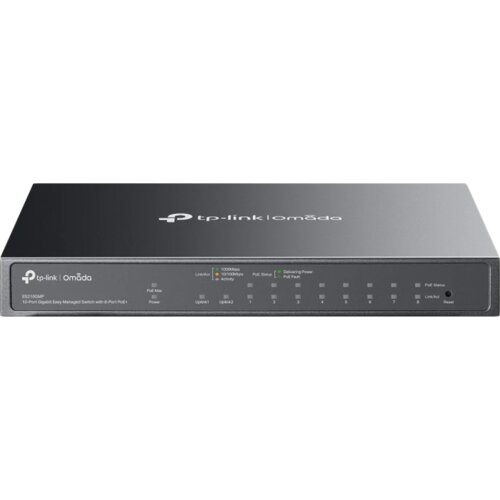 Tp-link Omada 10-Port Gigabit Easy Managed Switch with 8-Port PoE+ 8× Gigabit PoE+ Ports, 1x Gigabit Non-PoE... Cijene