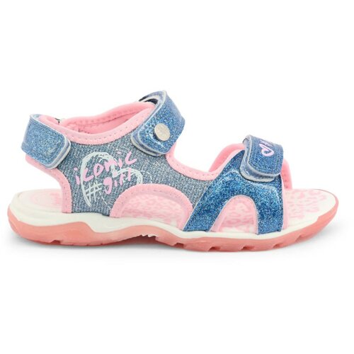 Shone sandale za devojčice 6015-03 plava | bela | siva | pink Slike