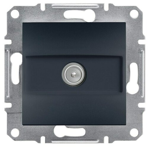 Schneider Electric Asfora Zavr&amp;scaron;na utičnica za antenu (Antracit, Plastika, bez okvira, 1 dB) Slike