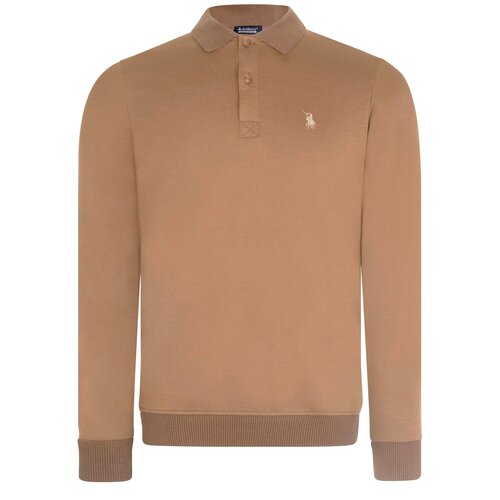 Dewberry V4007 MEN&amp;#039;S SWEATSHIRT-CAMEL Slike