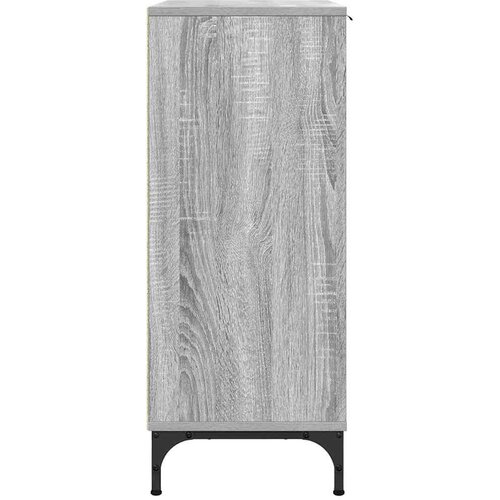 VidaXL Ormarić / Komoda Sivi hrast sonoma 69.5 x 33 x 82 cm Slike