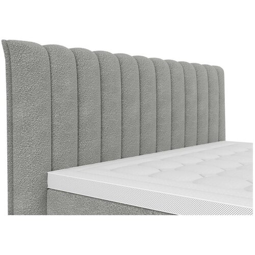 Premium Living Boxspringbett Lina Grau Ca. 160x200cm Slike